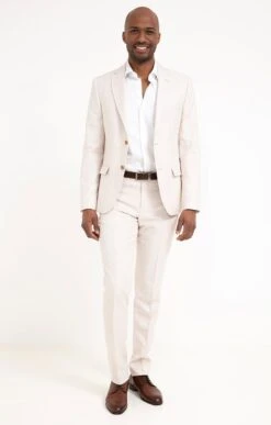 Veste De Costume CREMA -Élégance Thiery Promos Boutique k veste de costume crema per l uomo ECRU o 68