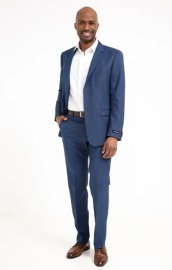 Veste De Costume PAVONE 8 Veste De Costume PAVONE -Élégance Thiery Promos Boutique k veste de costume pavone per l uomo BLEU o 45