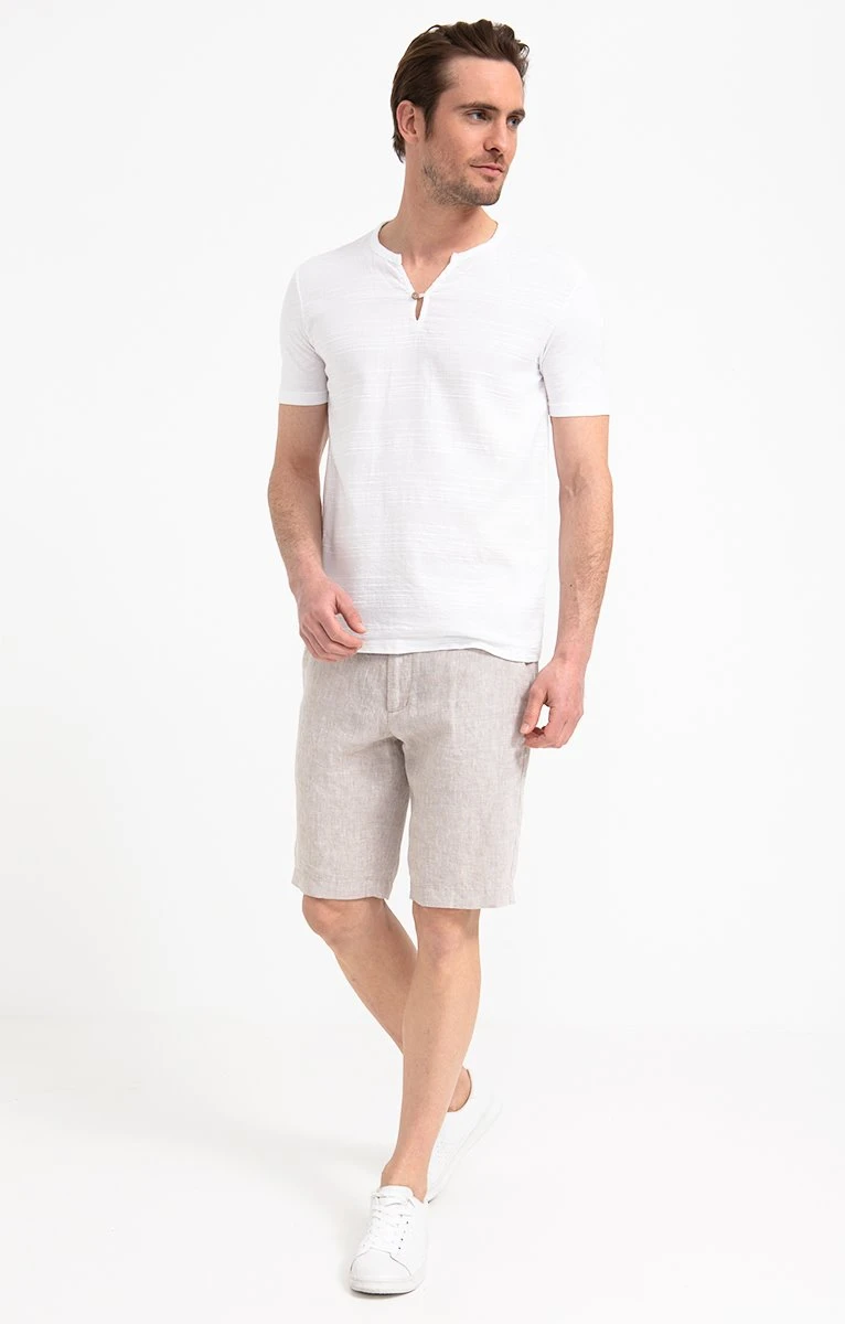 Élégance Thiery Promos Boutique 19 Élégance Thiery Promos Boutique -Élégance Thiery Promos Boutique k bermuda linen attitude ECRU front 68